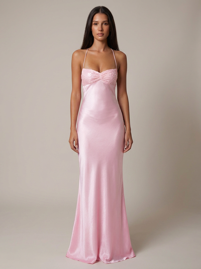 Amina - Robe Maxi Jade