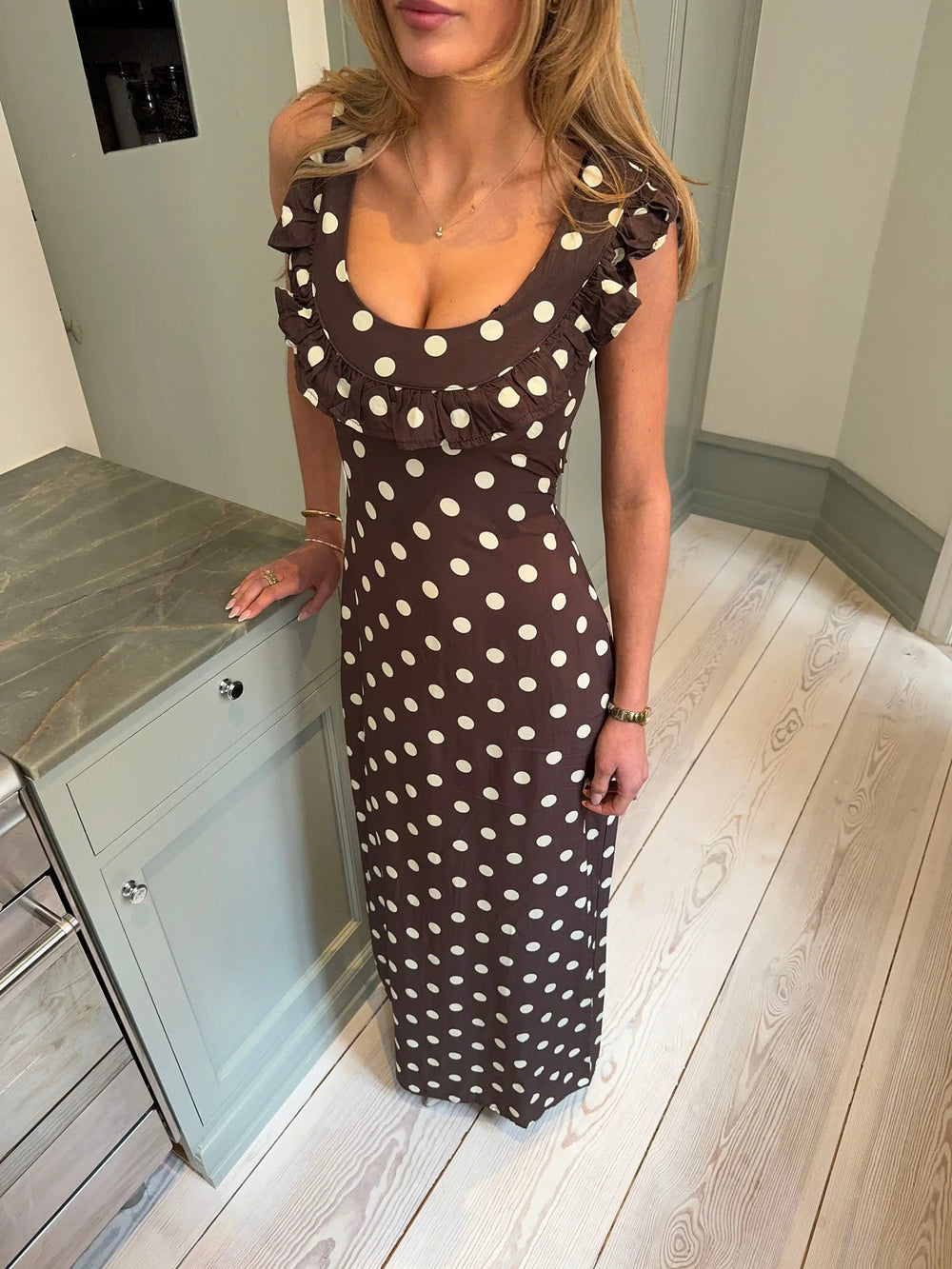 Amina - Robe Polka Luna